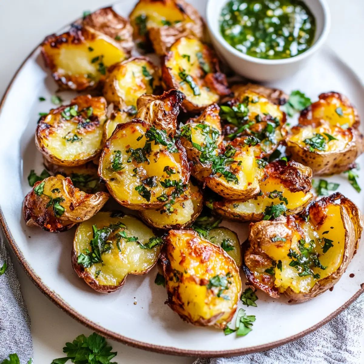 Perfectly Crispy Smashed Potatoes: Irresistibly Easy & Vegan 9 amgmzzmdtkypui40ltgk