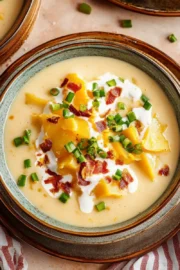 Make This Viral Loaded Baked Potato Soup Today! | Easy Recipe