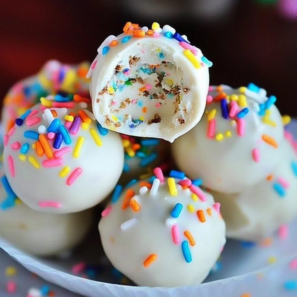 Indulge in No Bake Cake Batter Truffles: Easy and Colorful Treats 3 ieyh0tvo78aujtdelsjg