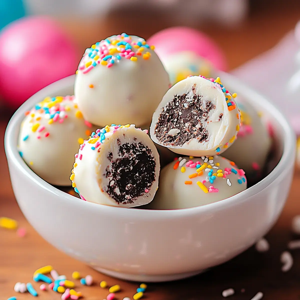 Irresistibly Easy White Chocolate Sprinkle Truffles Recipe 33 jzppeuvqimosmuyjetfi