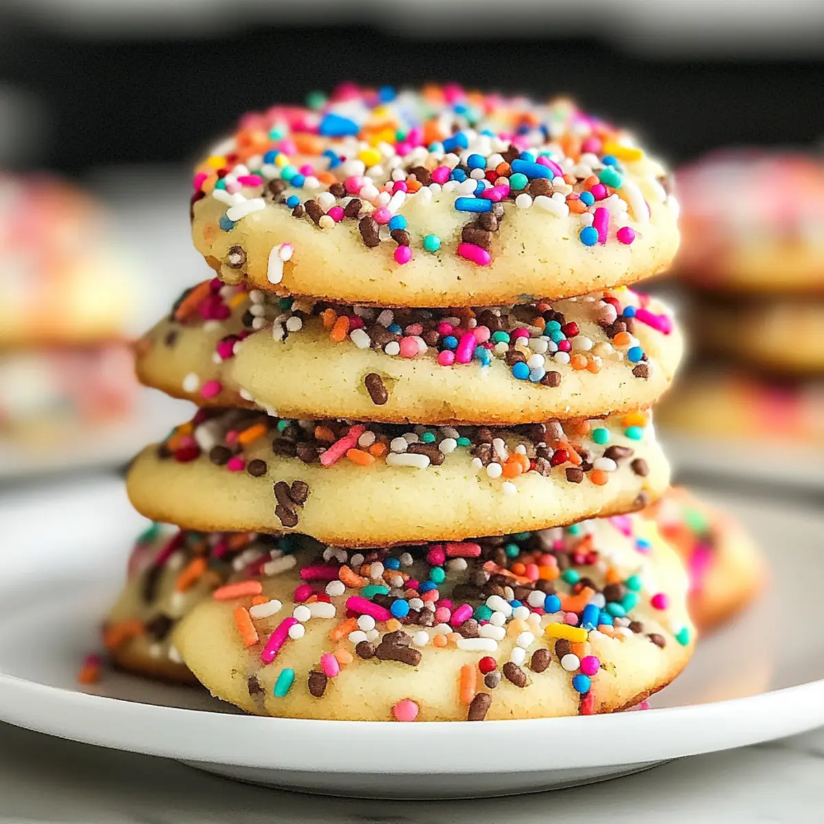 Joyful Rainbow Sprinkle Cookies That Will Brighten Your Day 20