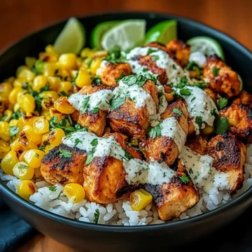 Easy & Flavorful Street Corn Rice Bowl with Chicken Delight 2 Street Corn Rice Bowl: Easy & Flavorful Summer Dinner with Chicken