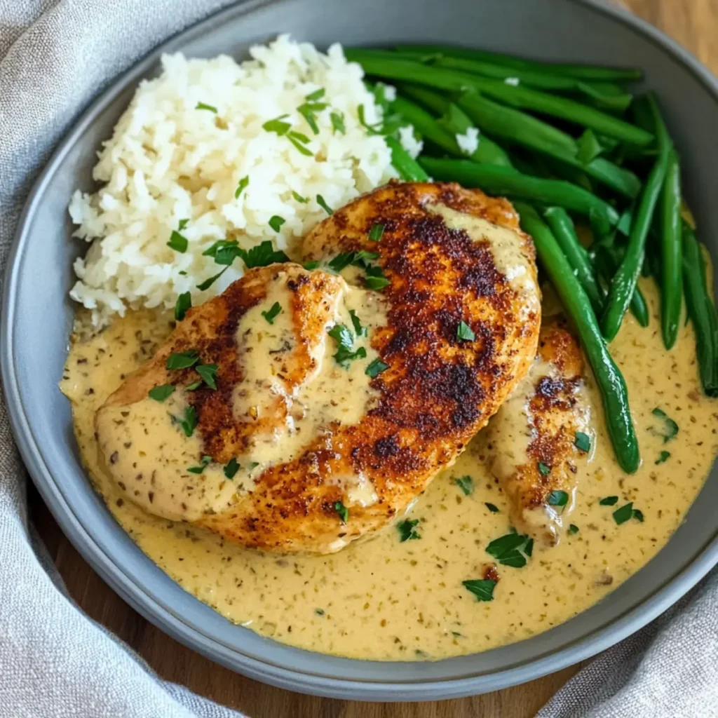 Home 54 Creamy Garlic Chicken
